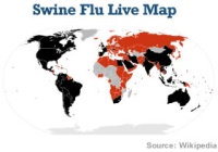 Map of A(H1N1) virus