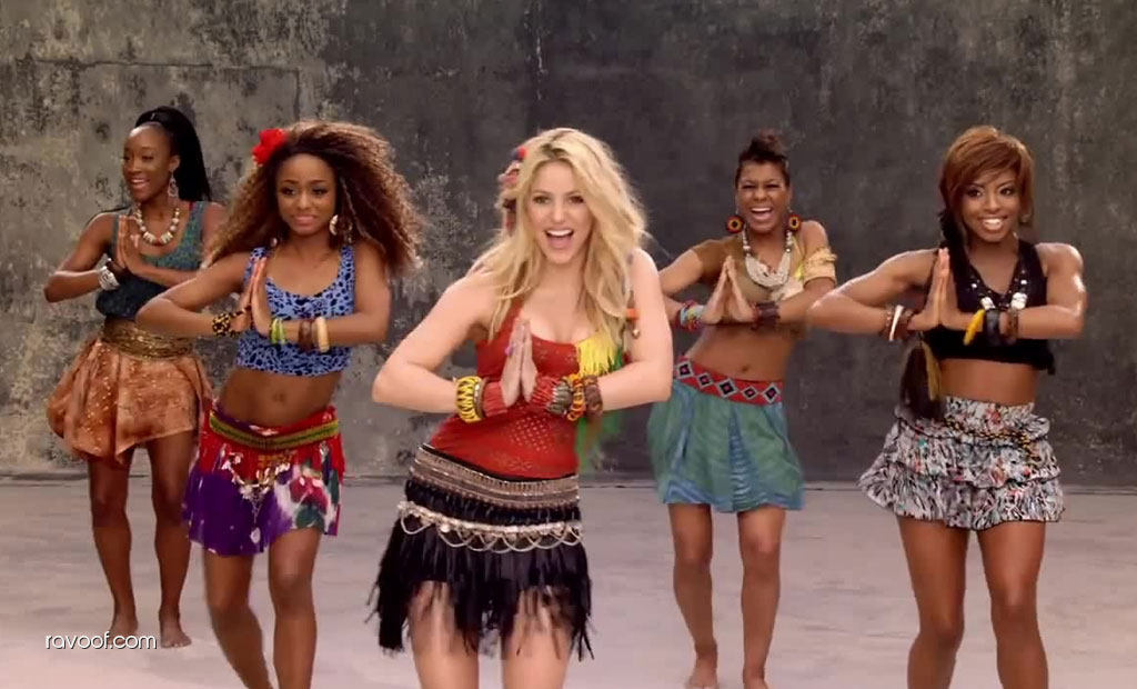 Official FIFA 2010 song – WAKA WAKA : Shakira ft. Freshlyground. This time for Africa.