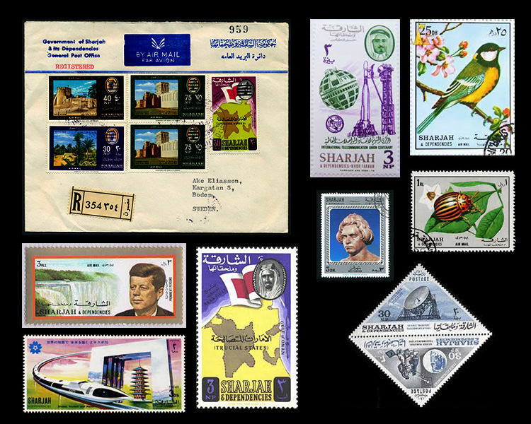 Sharjah Stamps